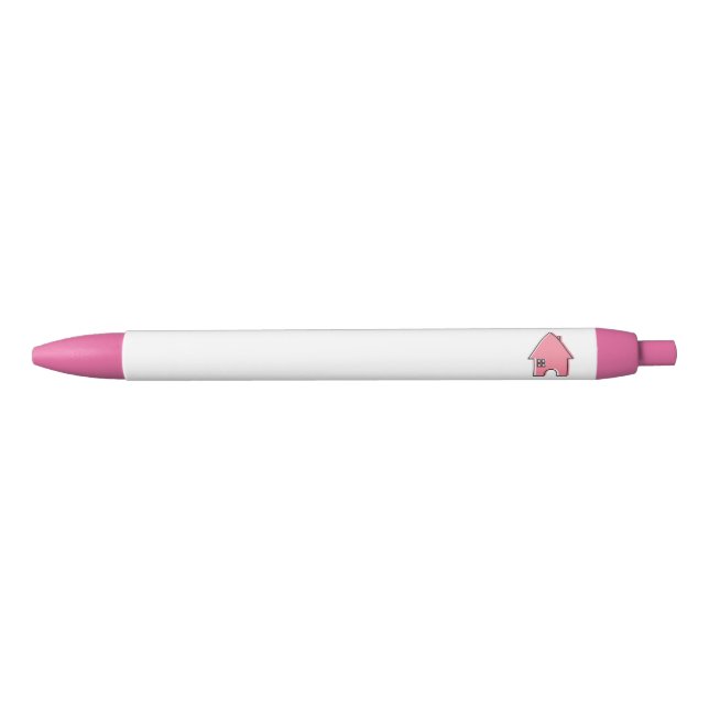 Pink House customisable ladies Realtor pen (Front)