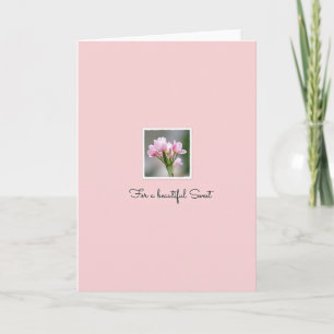 Pink Hued Mothers Day Card