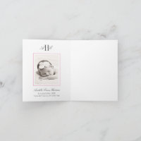 Pink Hydrangea Flower Baby Shower Baby Photo