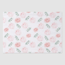 Pink Hydrangea gift tissue 