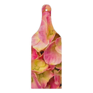 Pink Hydrangeas-CUTTING BOARD PADDLE