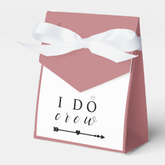 Pink I Do Crew Bachelorette Party Favour Box