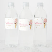 Pink Ice Cream Baby Shower 