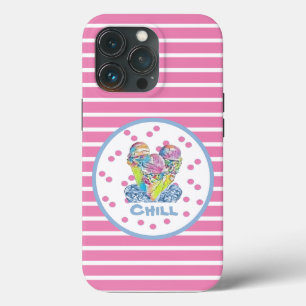 Pink Ice Cream chill iPhone 13 Pro Case