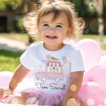 Pink Ice Cream Two Sweet 2nd Birthday Party Outfit Baby T-Shirt<br><div class="desc">Pink Ice Cream Two Sweet 2nd Birthday Party Outfit Baby T-Shirt 
All designs are © PIXEL PERFECTION PARTY LTD</div>