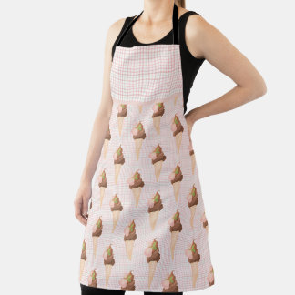 Pink Icecream Cone Apron