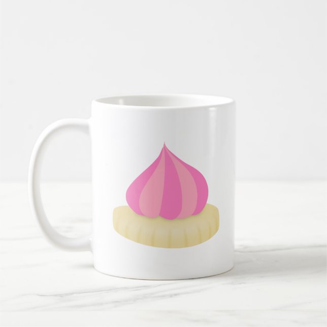 Pink Iced Gem Coffee Mug (Left)