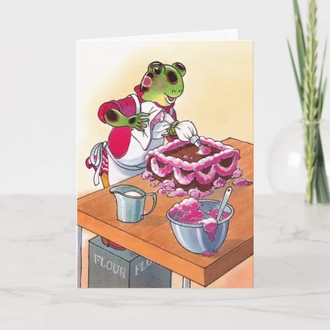 Pink icing card (Front)