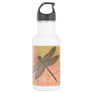 Pink Impressions Dragonfly 532 Ml Water Bottle