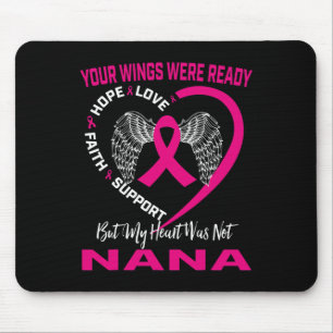 Pink In Memory Of My Nana Breast Cancer Awareness Mouse Pad