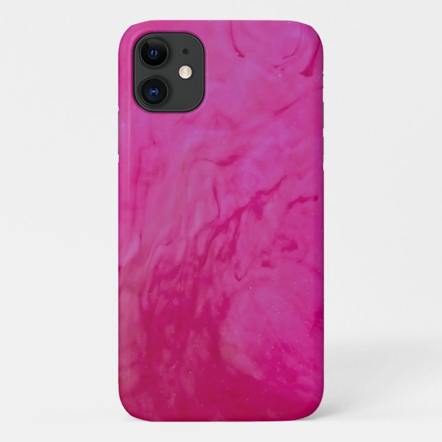 Pink ink drop photography Case-Mate iPhone case (Back)