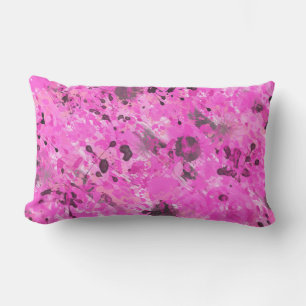 Pink Ink Outdoor Cushion