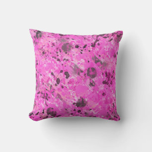 Pink Ink Outdoor Cushion