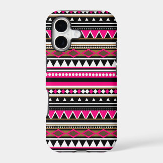 Pink iPhone 5 Case - Aztec Pattern
