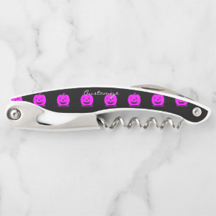 Pink Jack o'lantern Halloween Thunder_Cove Corkscrew