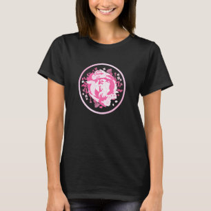 Pink Japanese Tattoo Koi Fish Carp Flowers Japan T T-Shirt