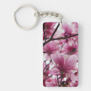 Pink Japanese Tulip Keychain