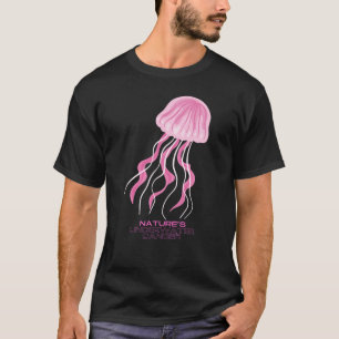 Pink Jellyfish: Nature's Underwater Dancer T-Shirt