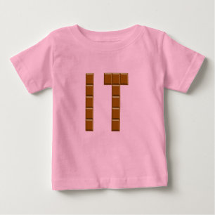 Pink jersey T-shirt Babies CHOCOLAT ITALY