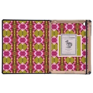 Pink Jewel Pattern iPad Cases