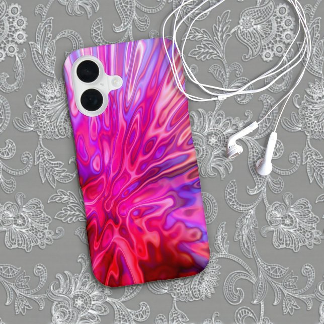 Pink Jewel Tones iPhone 16 Case (Creator Uploaded)