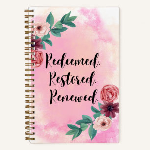Pink Journal Redeemed. Restored. Renewed 