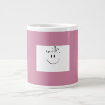 Pink Jumbo Mug