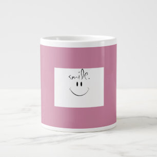 Pink Jumbo Mug
