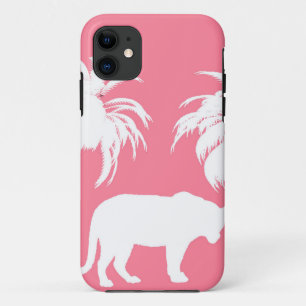 Pink jungle iPhone 11 case