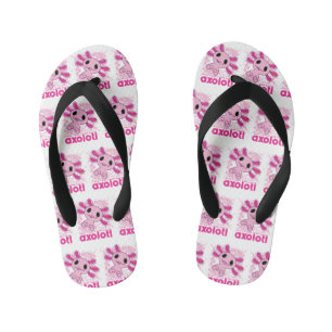 Pink Just A Girl Who Loves Axolotl Kid's Thongs