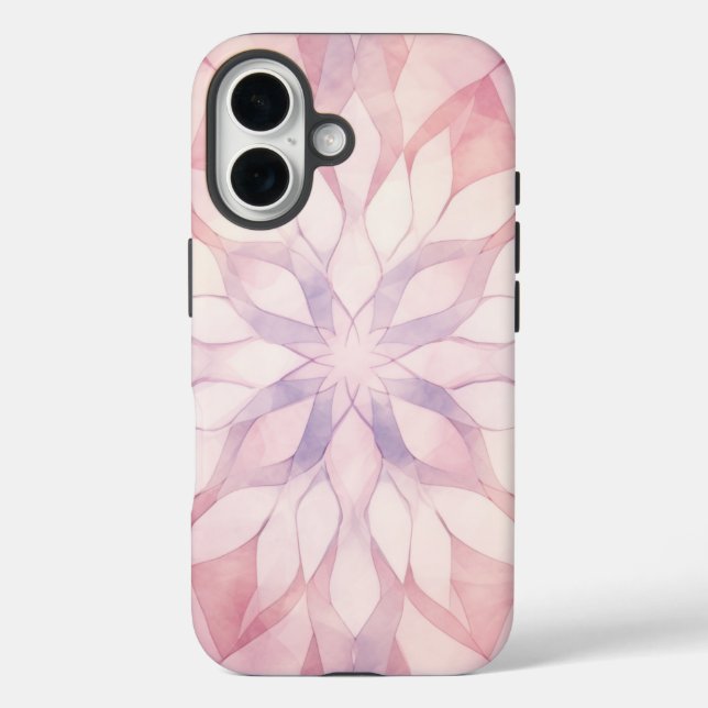 Pink Kaleidoscope Case-Mate iPhone Case (Back)