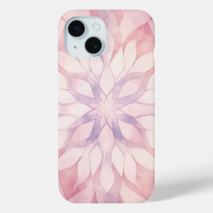 Pink Kaleidoscope iPhone 15 Case