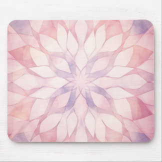 Pink Kaleidoscope Mouse Pad