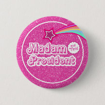 Pink Kamala Glitter Madam President