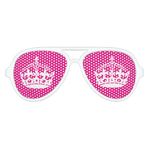 Pink Keep calm party shades for bachelorette