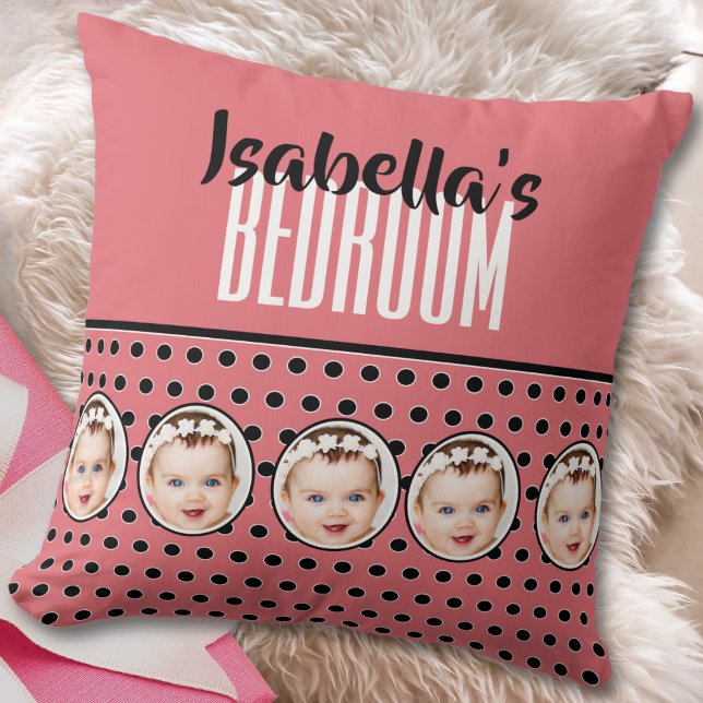 Pink Keepsake Photo Cushion (Creator Uploaded)