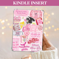 Pink Kindle Insert Cute & Girly Bookish Accessory