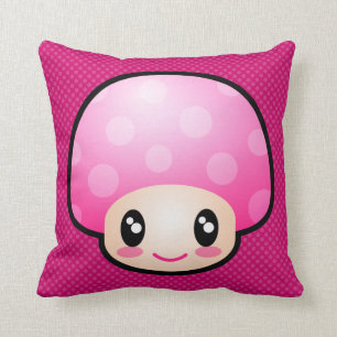Pink Kinoko Cushion