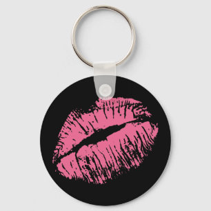 Pink Kiss Key Ring