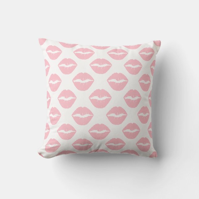 Pink Kisses Cushion (Front)
