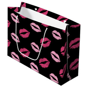 Pink Kisses Large Gift Bag