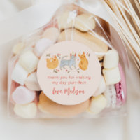 Pink Kitty Cat Birthday Party Favour