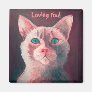 Pink Kitty Magnet