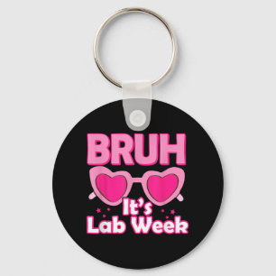 Pink Lab Week 2024 Medical Lab Science Lab Tech Te Key Ring