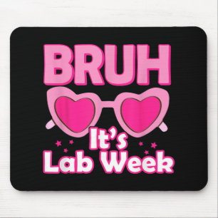 Pink Lab Week 2024 Medical Lab Science Lab Tech Te Mouse Pad