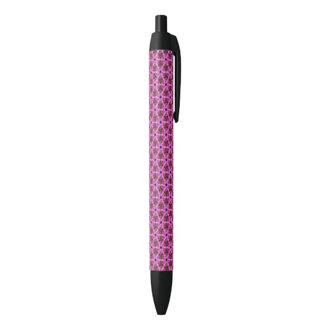 Pink Labyrinth  Black Ink Pen (Bottom (Vertical))