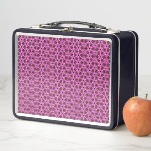 Pink Labyrinth  Metal Lunch Box
