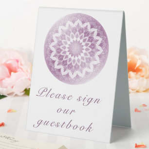Pink Lace Mandala Wedding