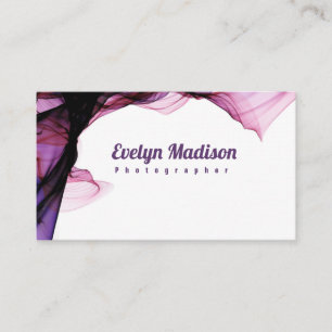 Pink Lace Ribbon Border g8678 Business Card