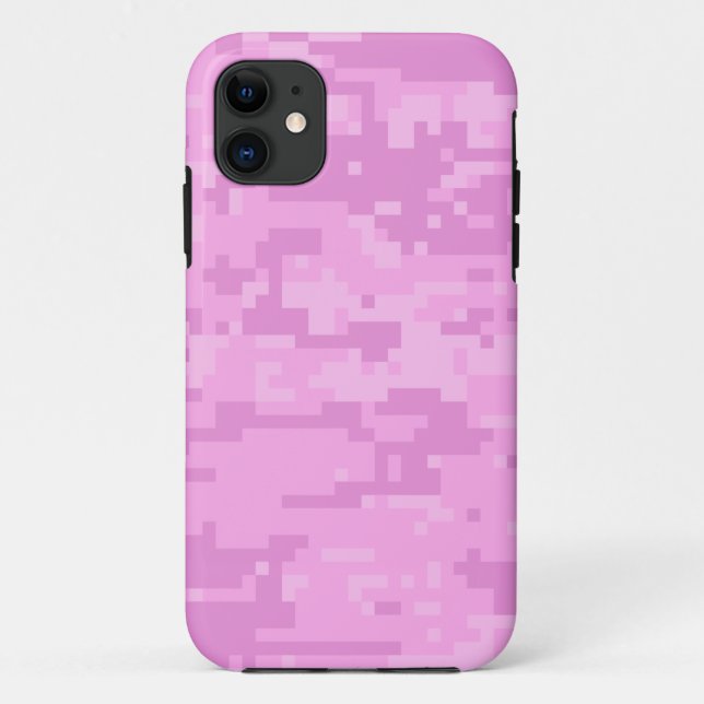 Pink Lady Digital Camo Pattern Case-Mate iPhone Case (Back)